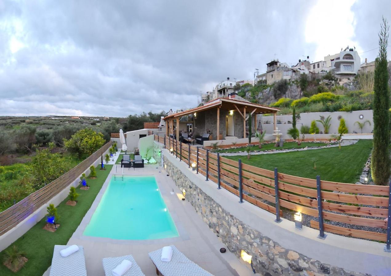 Elia Paradise Villa With Private Pool Iraklio Exteriér fotografie